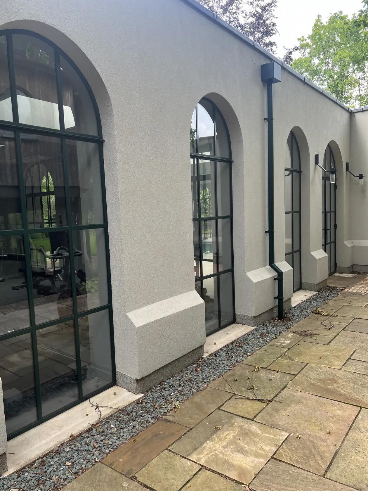 Cc Con W20 Steel Windows And Doors With Arched Head External