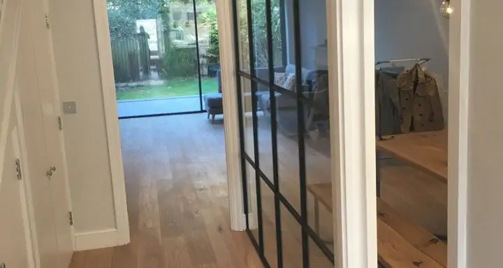 steel internal partitions Hanover Square