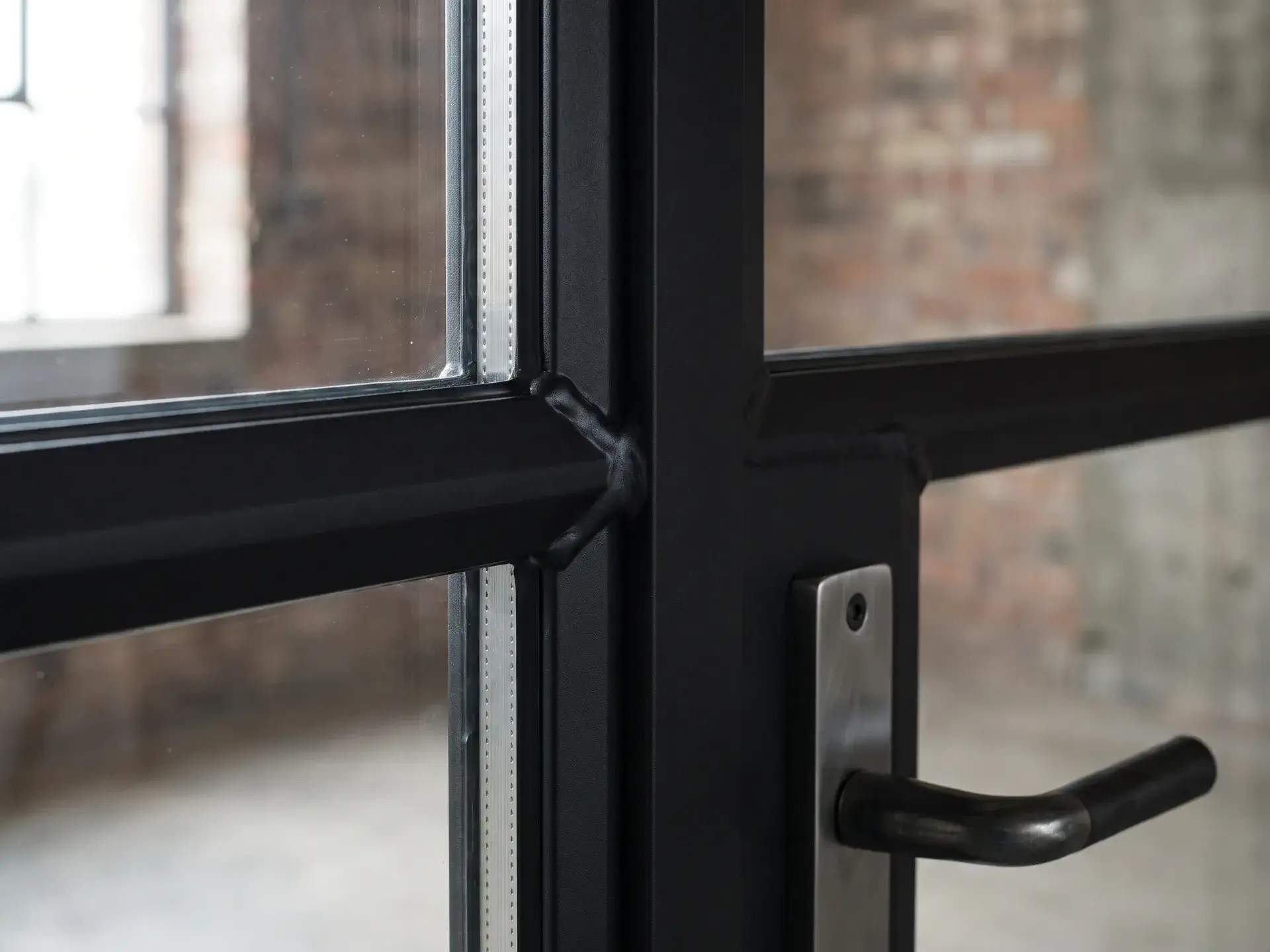 W30 Steel Window Frame Profile Detail Dark